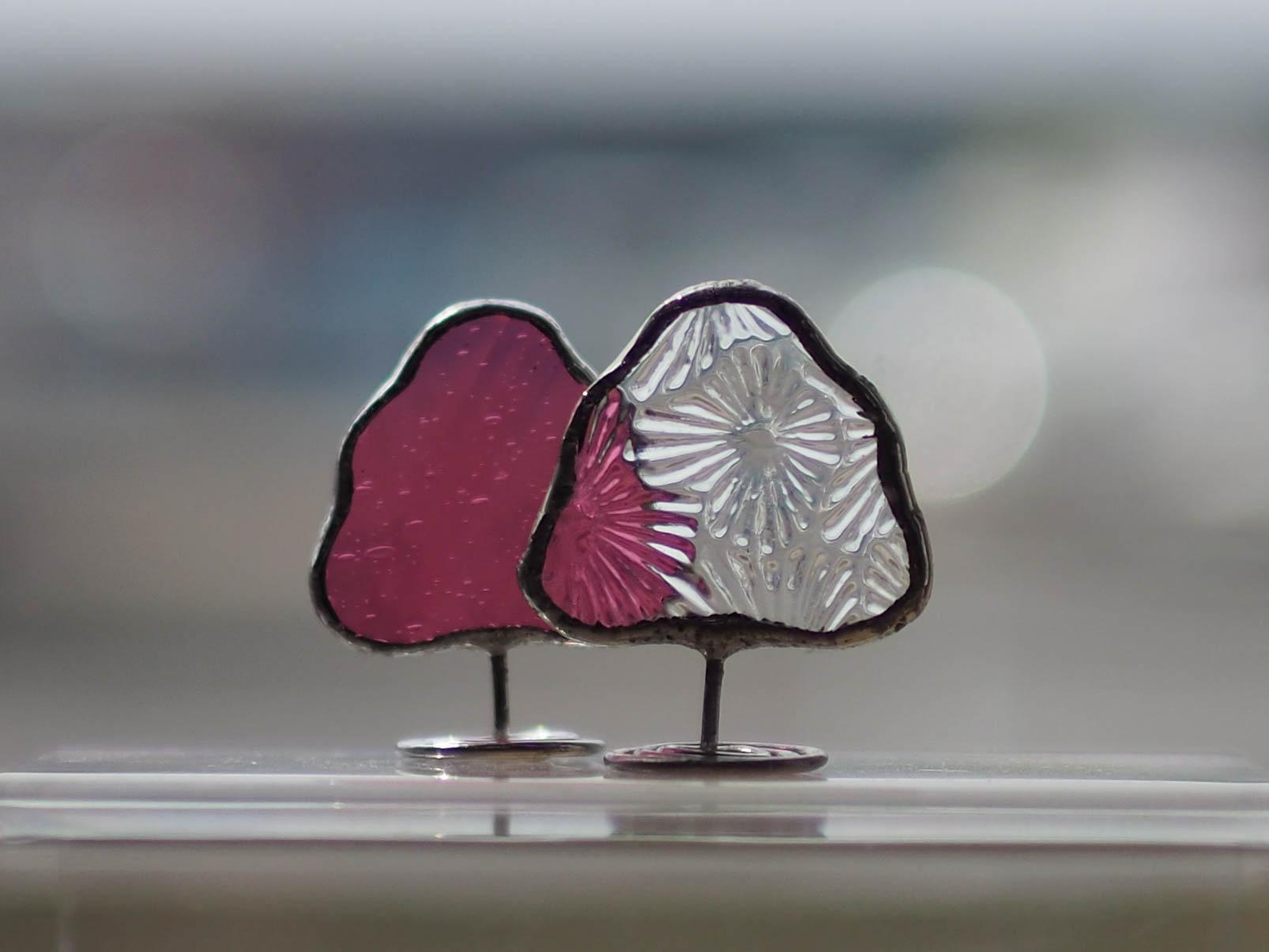 この木なんの木？　「さくらの木（無色透明）」　　ステンドグラス　桜　さくら | 9枚目