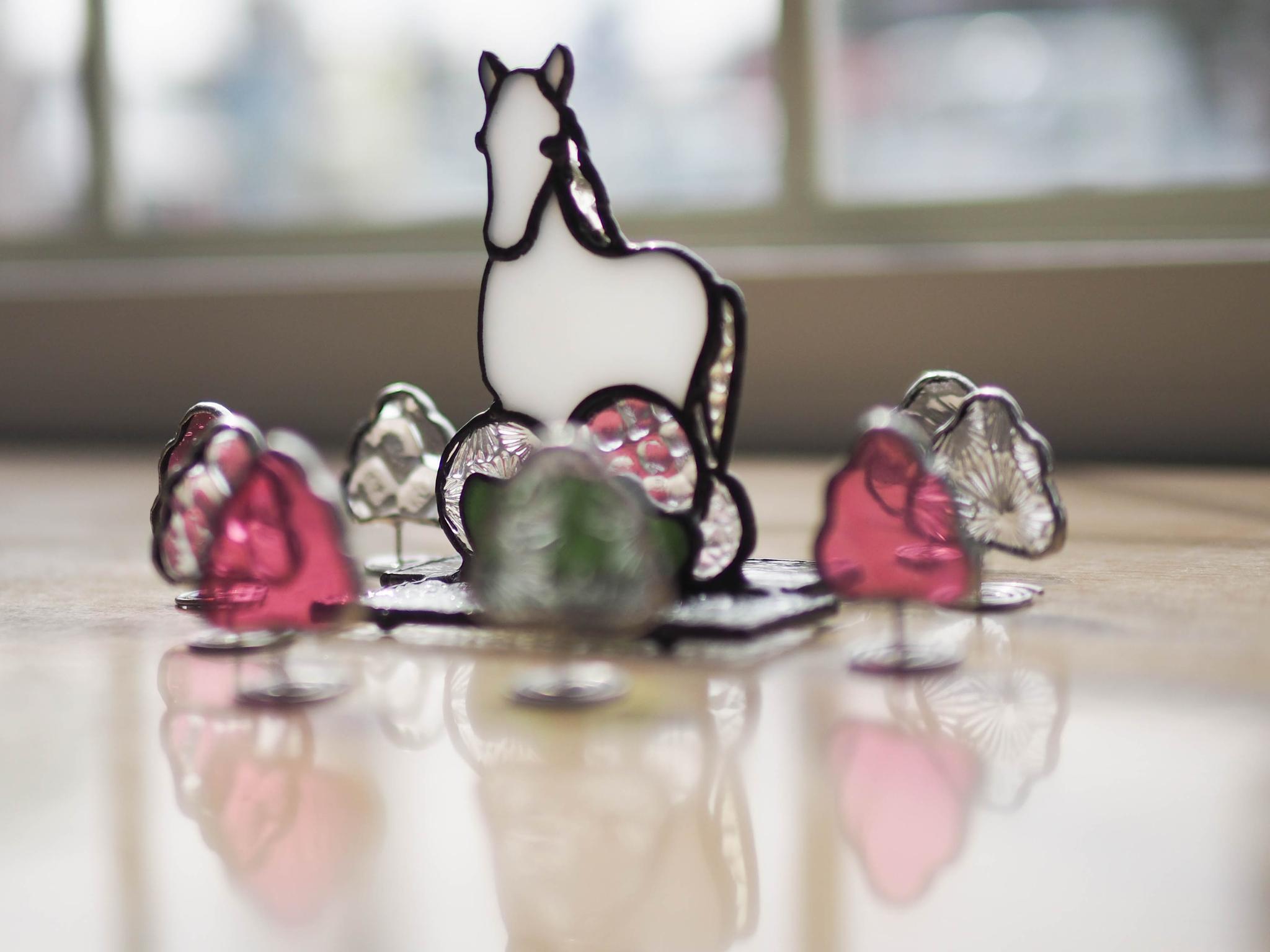 この木なんの木？　「さくらの木（ピンク）」　　ステンドグラス　桜　さくら | 12枚目