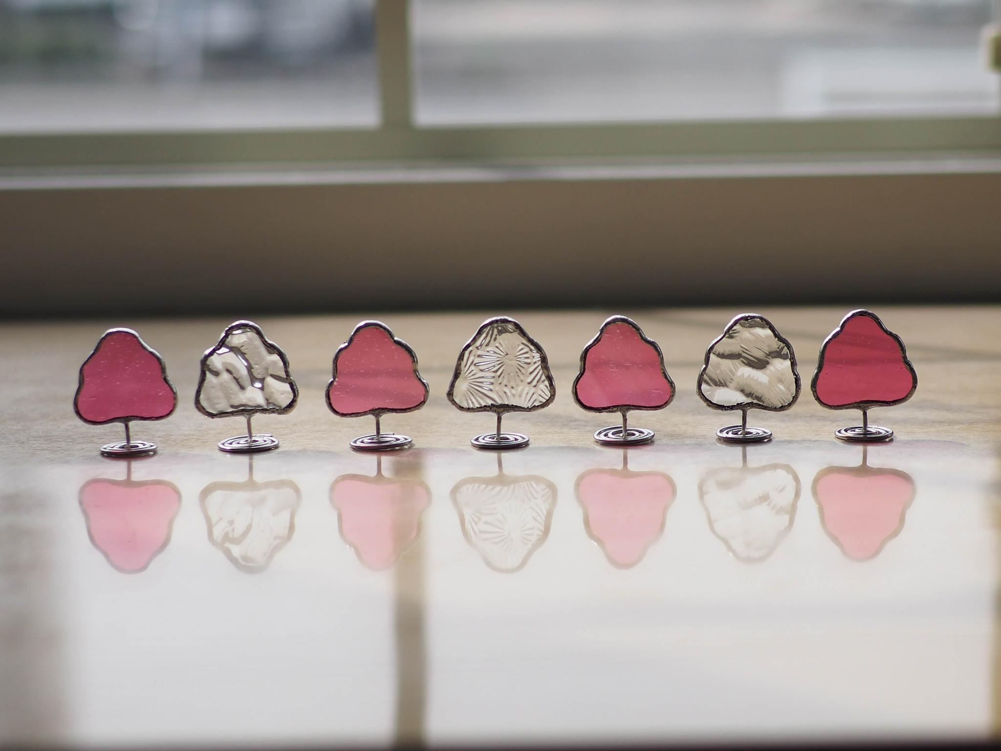 この木なんの木？　「さくらの木（ピンク）」　　ステンドグラス　桜　さくら | 13枚目