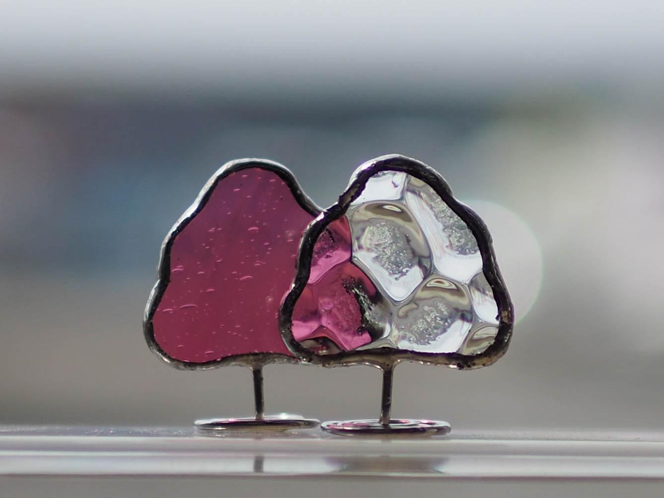 この木なんの木？　「さくらの木（ピンク）」　　ステンドグラス　桜　さくら | 9枚目