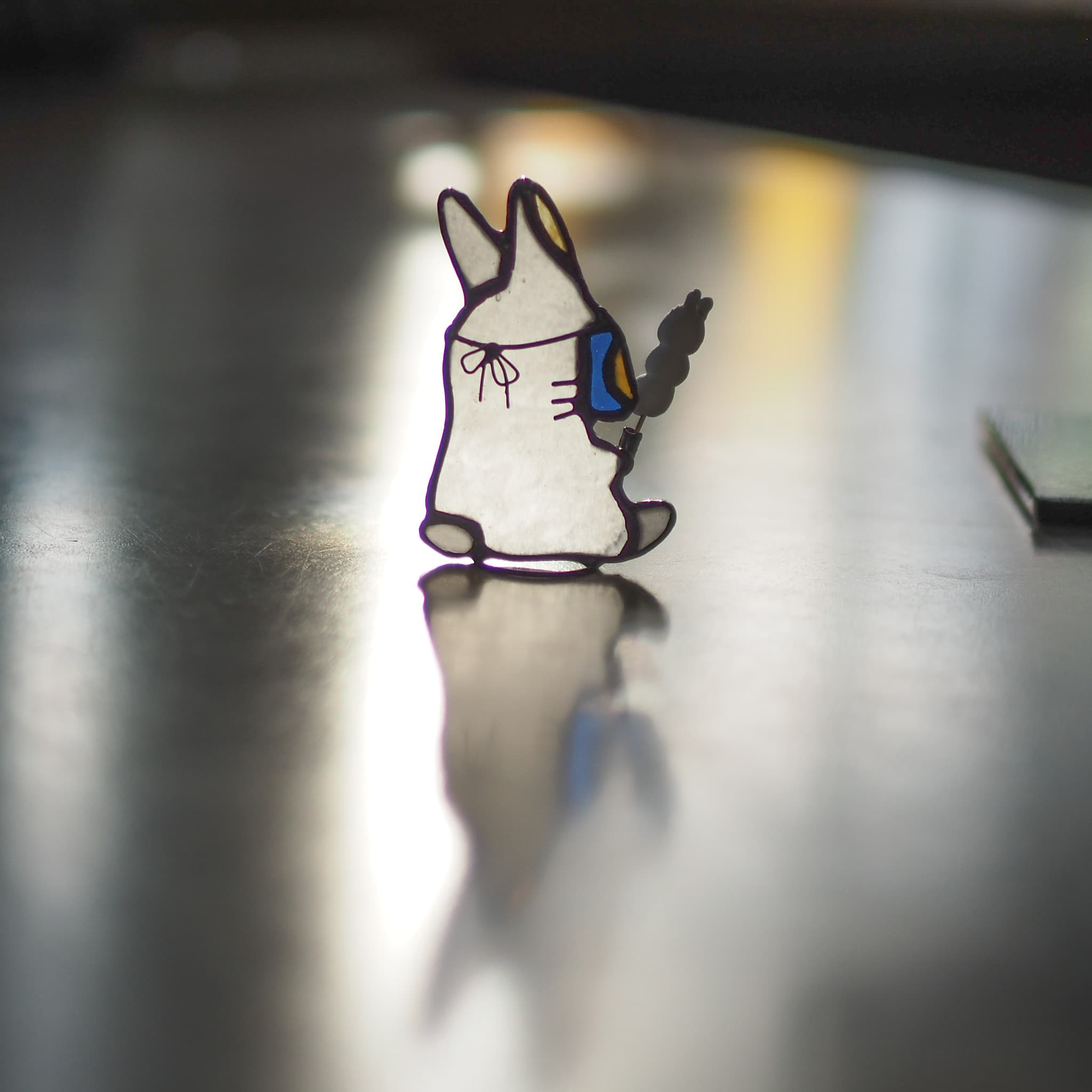 満ち欠けうさぎ　お月見　うさぎ1枚目の画像